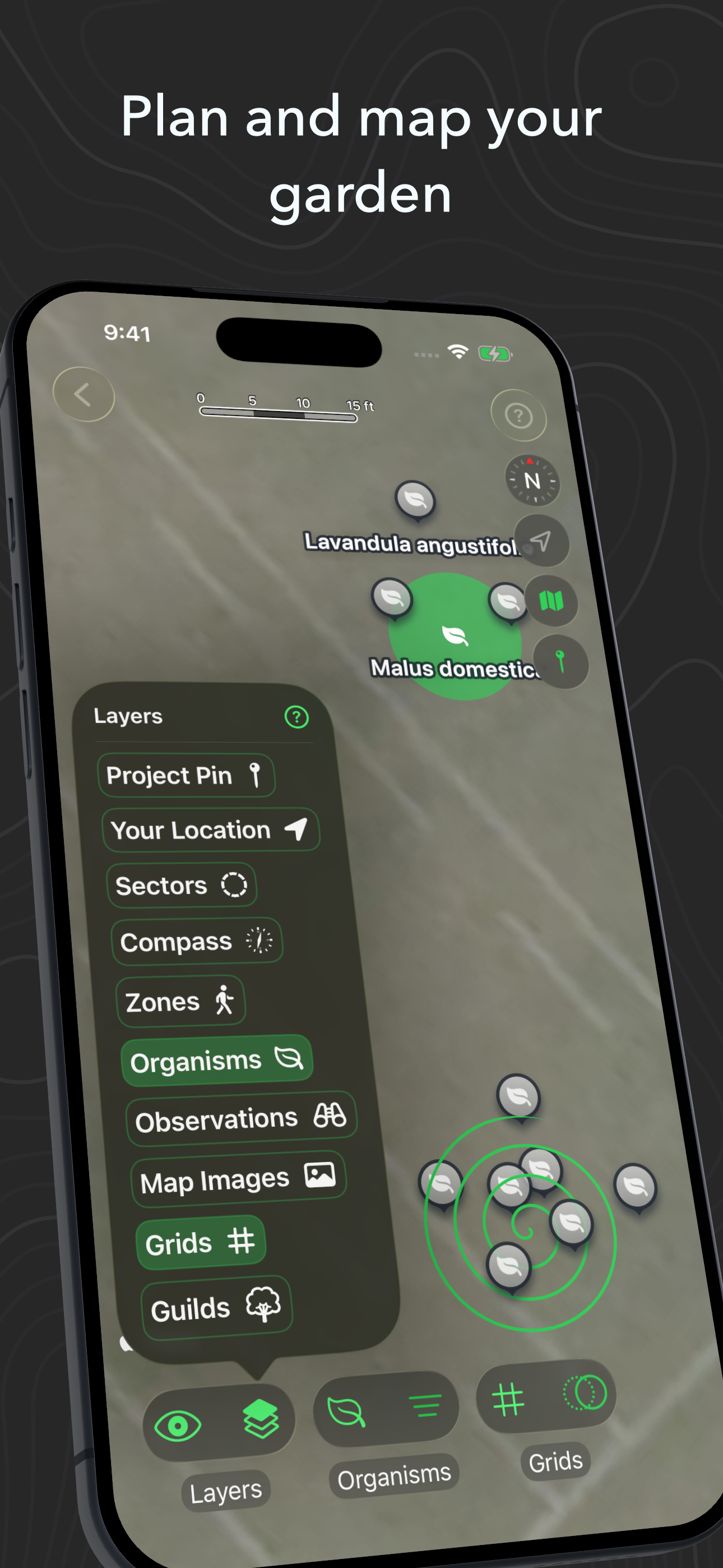 A screenshot of Home Ecologist on iPhone.
